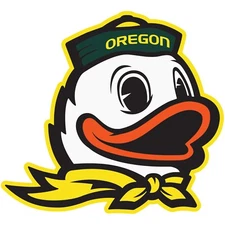 University Of Oregon Ducks - Die Cut Weather Resistant Vinyl Sticker/Decal