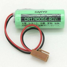 Lot CR17450SE-R 3V 2500mah PLC Battery For FANUC A98L-0031-0012 CNC System Plug