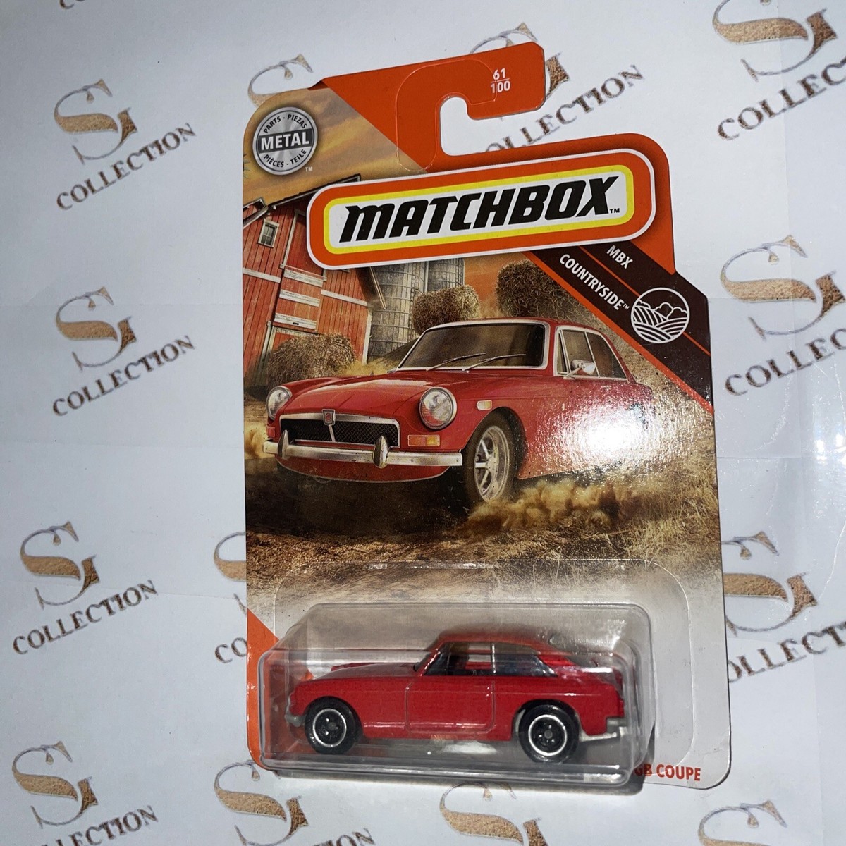 1971 MGB Coupe 61/100 Matchbox 2020 GKK33 MBX Countryside red | eBay
