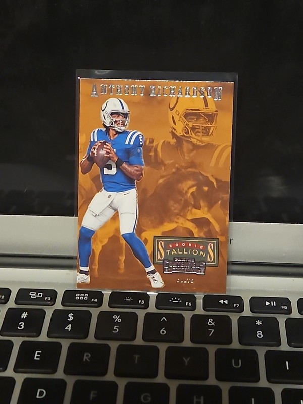 ANTHONY RICHARDSON ROOKIE 2023 Panini Contenders Rookie Stallions RC