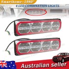 <!--F#f_0-->2X 4 LED Combination Tail Lights Stop/Tail/ Indicator/Reverse Truck Ute NEW SE<!--F/-->