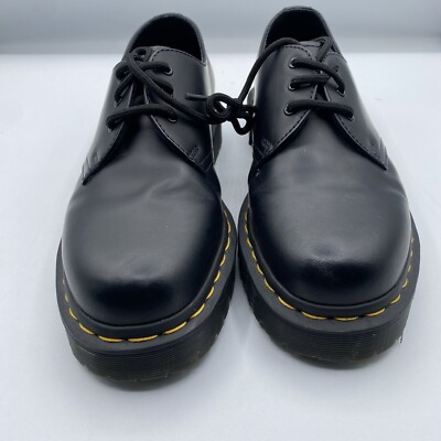 Dr Martens 1461 Bex Platform Shoes Womens 8 EU 39 Oxford Laced