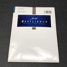 Vintage Hanes Pantyhose Womens Style D01 Size EF BARELY THERE Resilience 1995