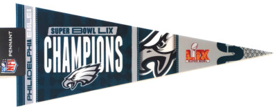 Philadelphia Eagles SUPER BOWL LIX 2025 CHAMPIONS Premium Felt