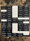 Vintage Star Wars Darth Vader Carrying Case Sticker Sheet Kenner 1980 ESB