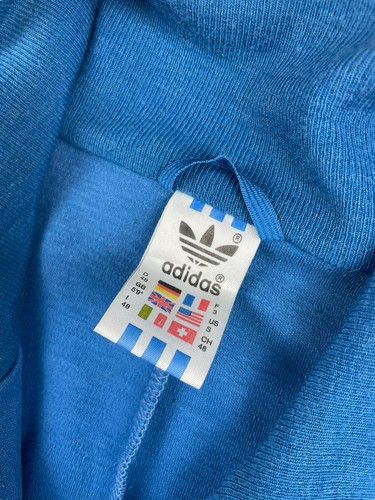 adidas vintage Jacke Gr. 48 S Track Jacket 80er Trainingsjacke Yugoslavia AJ10 - Bild 3 von 5