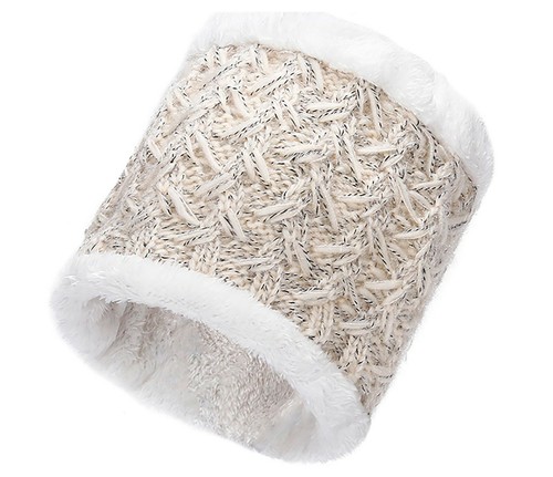 Kinder Mädchen Schal Mütze oder Set Winter Beanie Mütze Mädchen Mützen Strick Fleecefutter - Bild 28 von 34