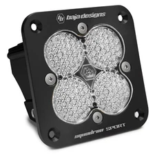 Baja Designs 5000K Black Squadron Sport Flush Mount Work/Scene LED Light Pod