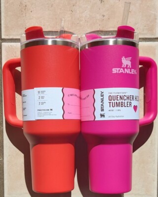 Valentine’s Day Stanley 40oz Quencher Tumbler Cosmo Pink Target Red