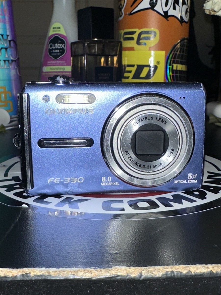 OLYMPUS - OLYMPUS　FE330 Olympus FE FE-330 8.0MP Digital Camera - Silver for sale