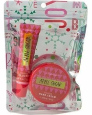 Simple Pleasures Apple Sugar Scented Lip Gloss & Hand Cream 2 Piece Set SEALED