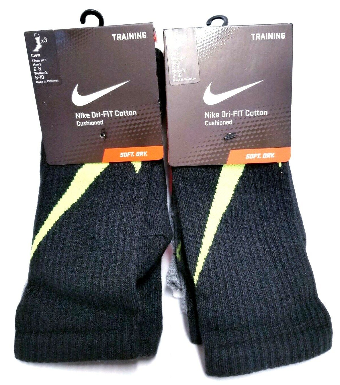 nike soft dry socks