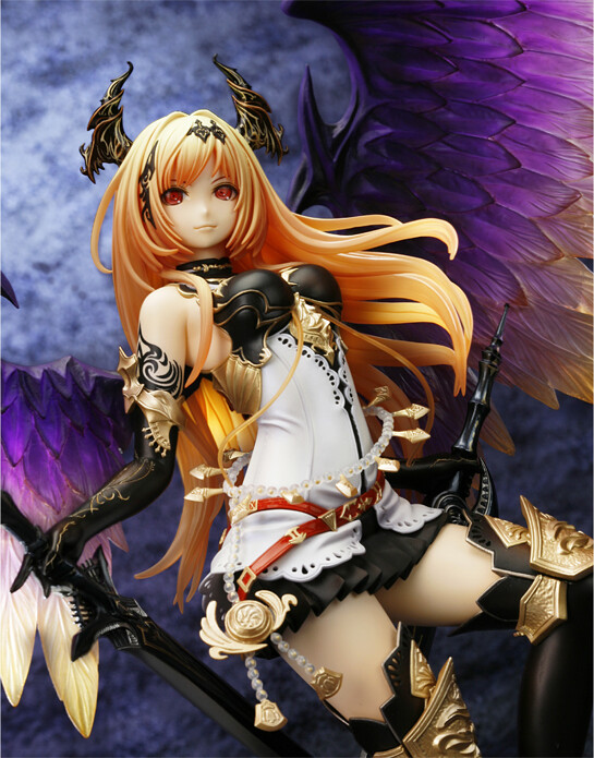 DARK ANGEL OLIVIA++ 1/8スケールフィギュア Rage Of Bahamut Dark Angel Olivia Figure 1/8 RED Stand Model