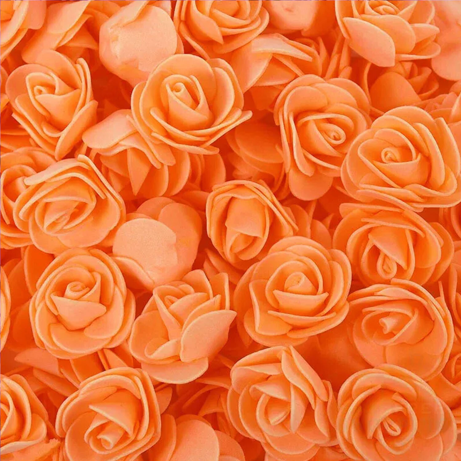500 Foam Mini Roses WHOLESALE Heads Buds Small Flowers Wedding Home Party UK