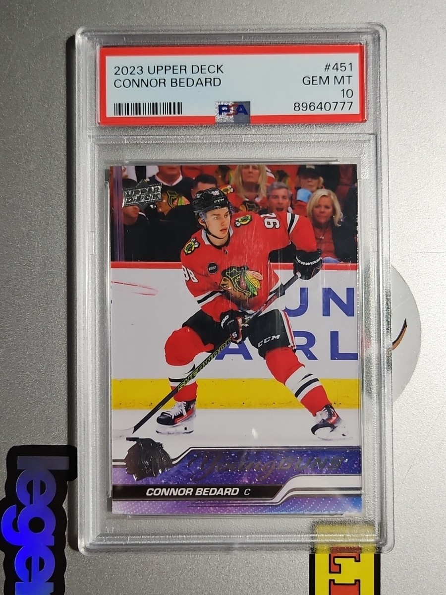 2023 Upper Deck Connor Bedard Young Guns Rookie RC Hockey