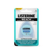 Johnson Johnson 523521300 Reach Listerine Ultra Clean Dental Floss Mint 30 Yds