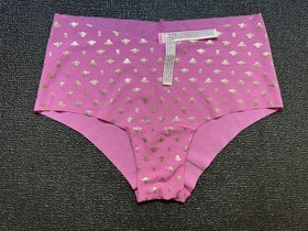 Lot 5 Victoria&rsquo;s Secret sz M No-Show Cheeky Tanga Panty Bundle Pack Cheekini