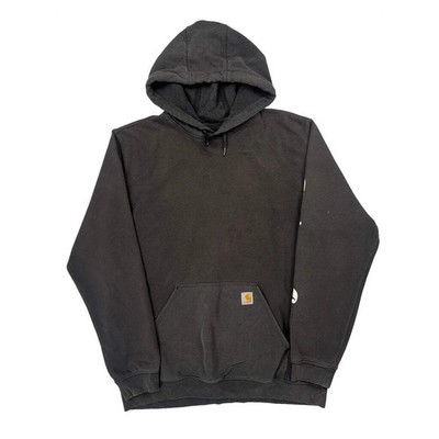 Loose Fit Carhartt Spellout Hoodie - XL Schwarz Baumwolle