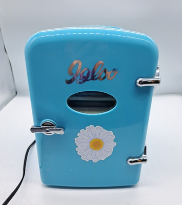 Igloo Mini Beverage Refrigerator MIS129C Blue Holds 6 cans 0.14 Cuft 4 L