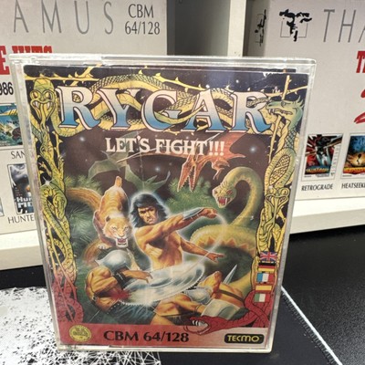   Commodore 64 -RYGAR-Spiel von Tecmo-sehr guter Zustand-1986-