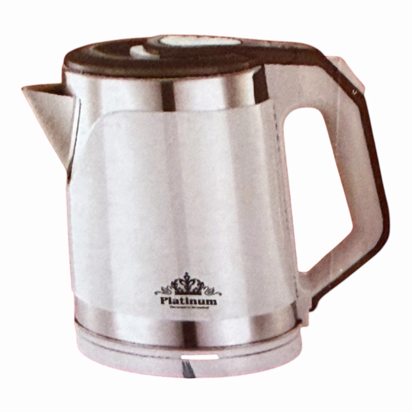 Platinum Electric Plastic Kettle 2.3L Model 6820 White In Color
