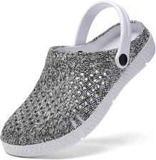 Women'S Garden Clogs Shoes Breathable Quick Drying Sandals Slippers Beach Footwe