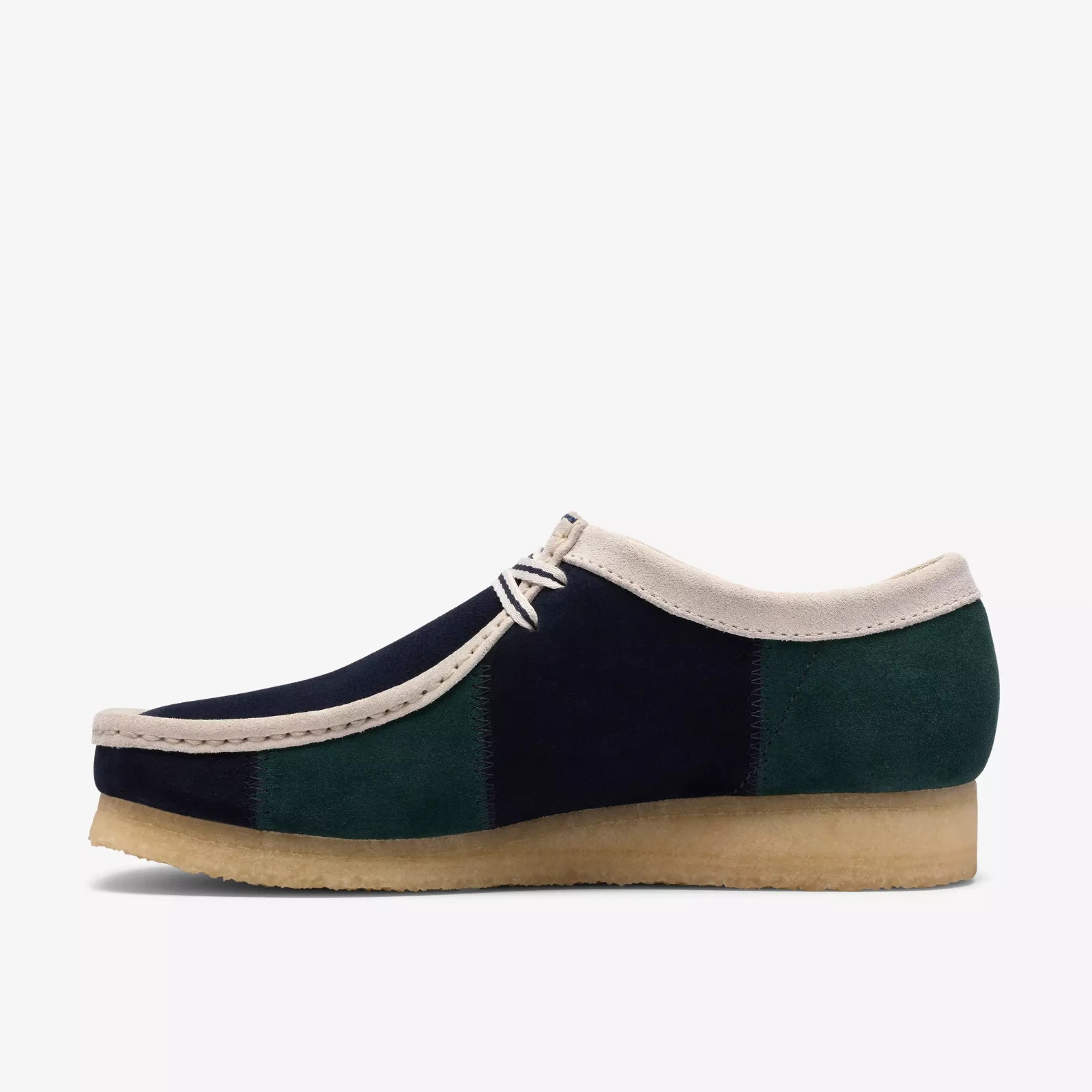 Clarks Originals Men's  Wallabee Blue/Green Stripe 26185545 image 4