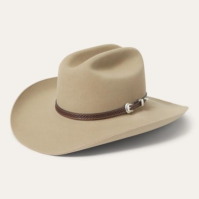 Stetson 4X Marshall Quality Wool Cowboy Western Hat - Size 7 1/8