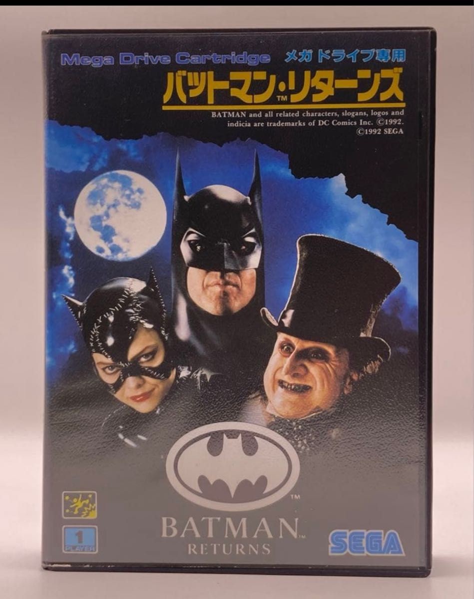 バットマン BATMAN MEGA DRIVE メガドライブ Batman Returns Mega Drive MD Japan Import Boxed with Manual Sega