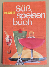 Dr. Oetker Süßspeisenbuch 1963 Vintage Kochbuch 60er Jahre