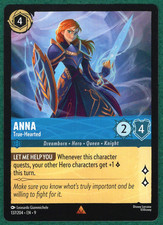 Anna - True-Hearted - Fabled 137 - Disney Lorcana TCG Card