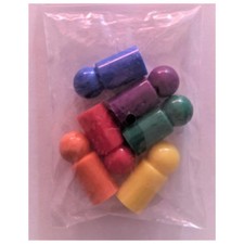 Plastik Halmakegel 60 Stuck / Plastic Pawns 6 Pieces (German Edition)