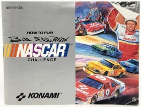 Bill Elliott's Nascar Challenge for NES Nintendo Entertainment System