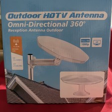 360  Home Video Omni-Directional Outdoor Amplified TV Antenna HDTV 1080P 4K