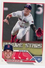 2023 Topps Series 1 - Future Stars Jarren Duran #242 Red Sox