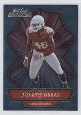2021 Wild Card Alumination Blue Joseph Ossai #ABC-27 Rookie RC no9. rookie card picture