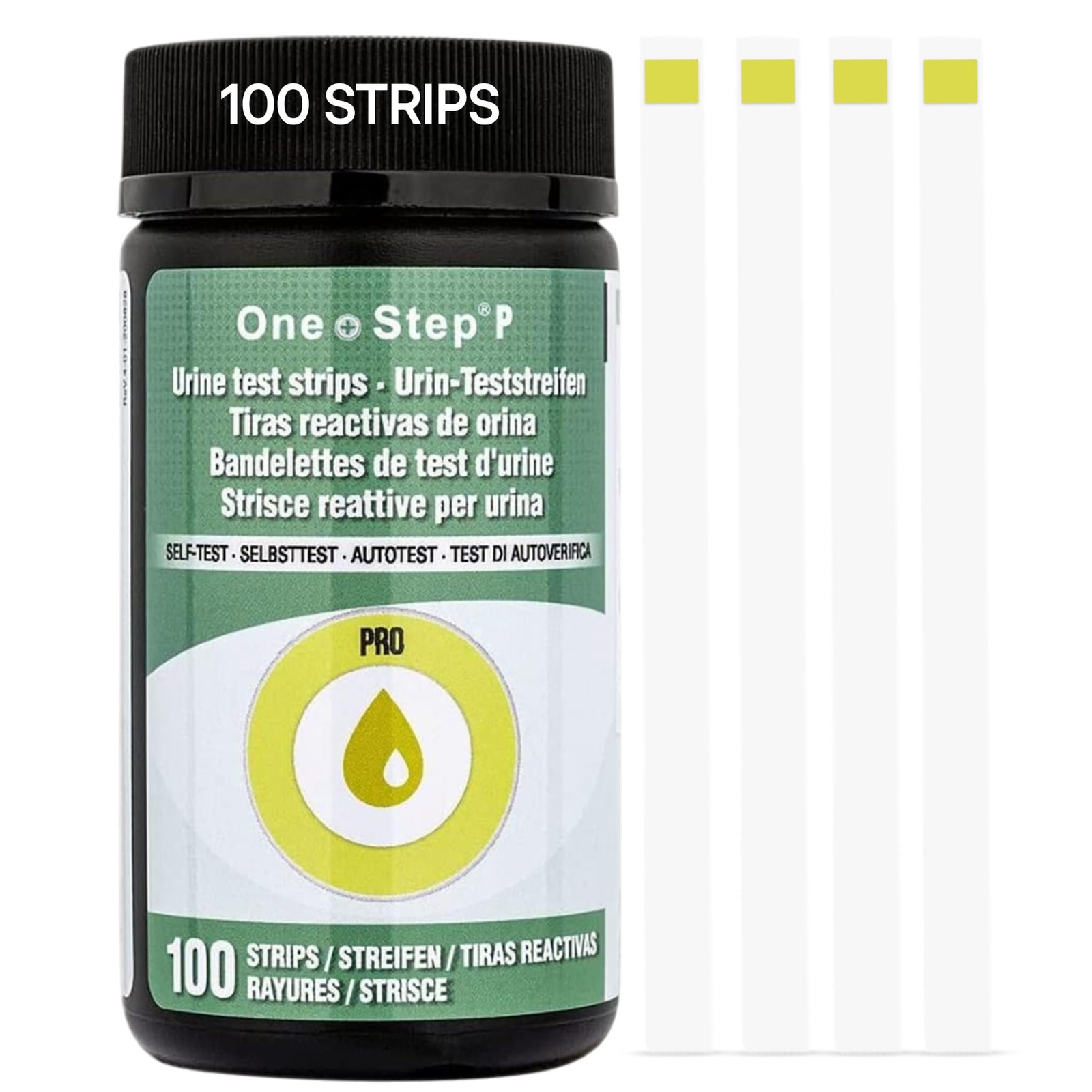One Step Protein Test Strips Urine Testing Kits (100 100 Count (Pack of 1)