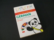 Little Pim Fun With Languages German Word and Phrase Cards 60 Count