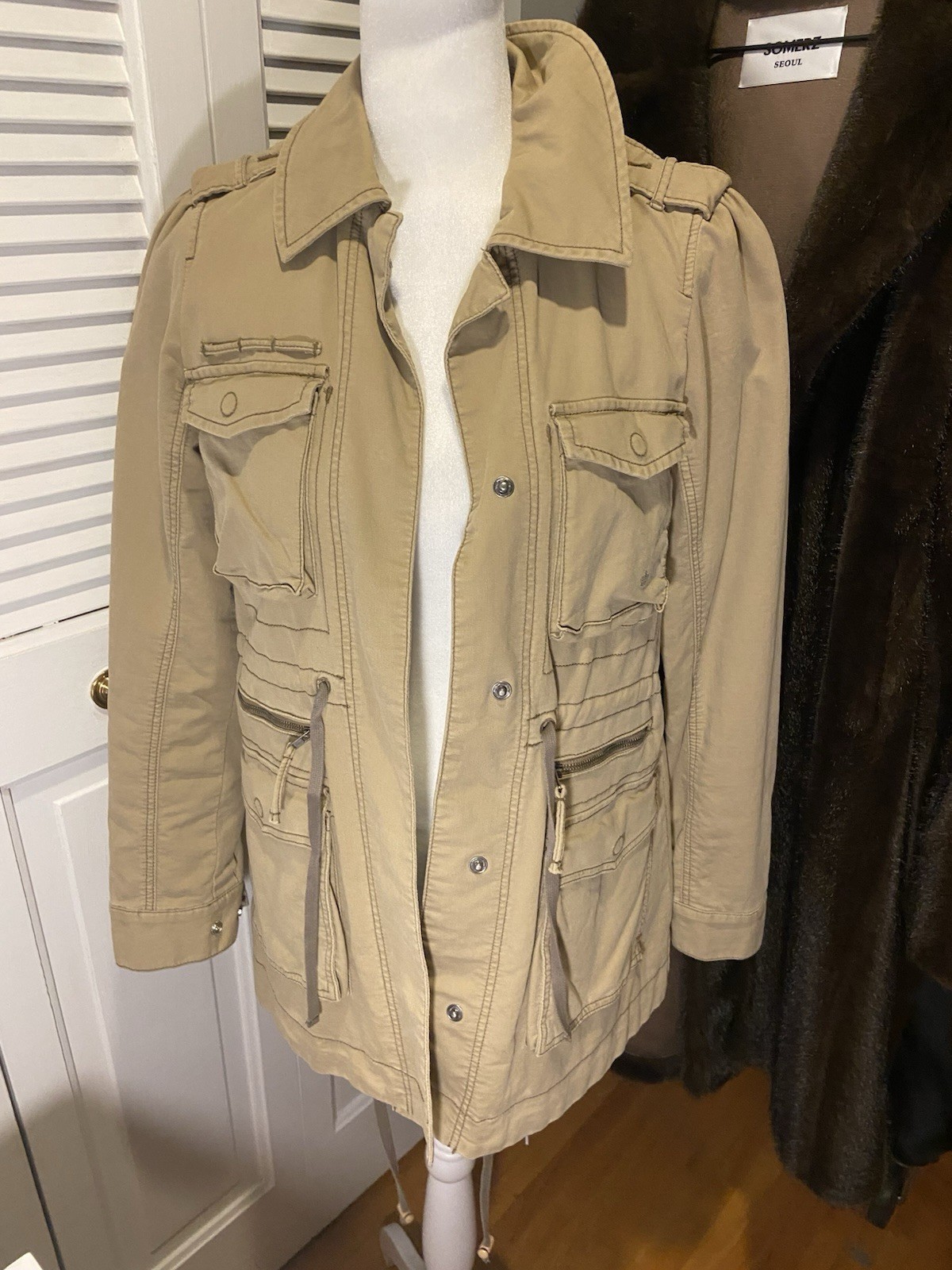 G1 Basic Goods Cargo Tan Jacket XS - image 2