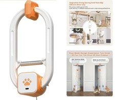 Interactive Cat Door Clip Toy with 360  Rotation and Up Down Motion