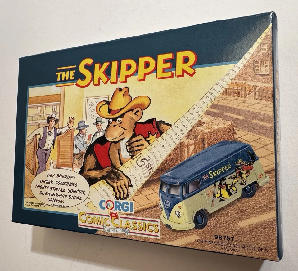 CORGI Art. 98757 - VW T1 Bulli, The Skipper in OVP  Limited Edition - Bild 2 von 4
