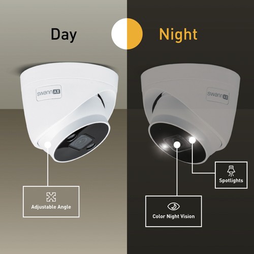Swann Advanced Wired NVR Security System 8 Channel 6 Cameras 24/7 Recording - Picture 2 of 6