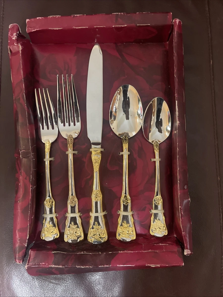 royal albert old country roses flatware products for sale | eBay