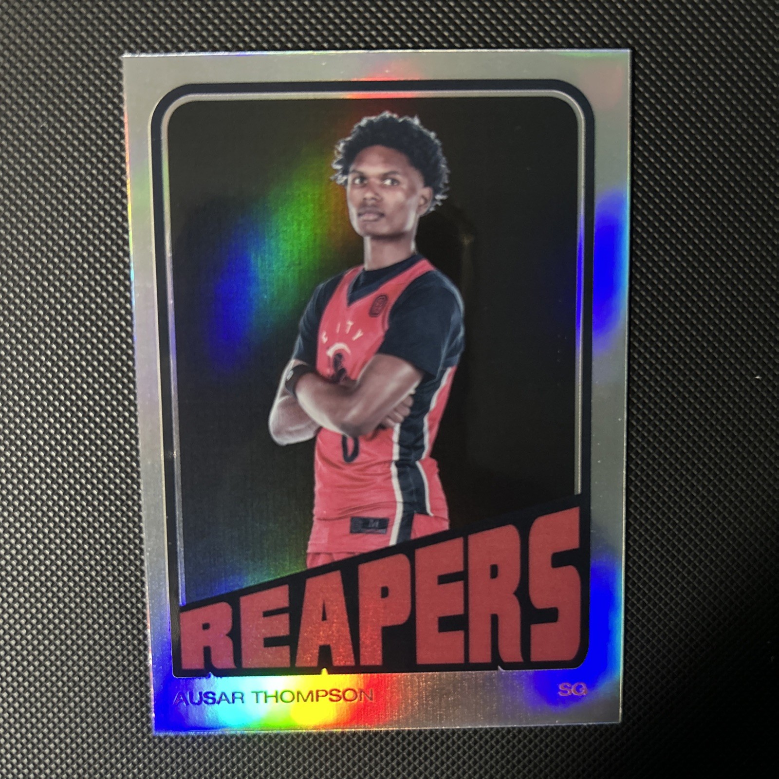 2023 Topps Chrome OTE Ausar Thompson Reapers Rookie Card TB72-17 Detroit Pistons