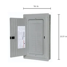 125 Amp 20 Space 20 Circuit Indoor Main Lug Plug-On Neutral Panel Siemens