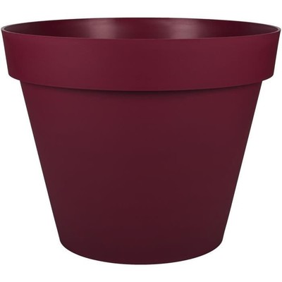 Soucoupe ronde en polypropylène vert laurier Eda Toscane - 28 cm