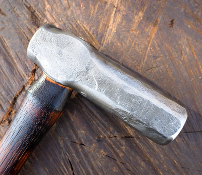 SOUTH AFRICAN 2.4LB DOG HEAD ''TIM BROWN'' BLACKSMITH HAMMER ANVIL KNIFE BLADE SAW