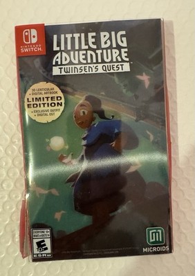 Nintendo Switch Little Big Adventure , Damaged Case .