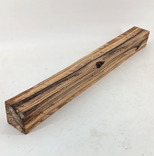 Black White Ebony turning blank, air-dried and waxed 1 3/4" x 1 3/4" x 17 3/4"