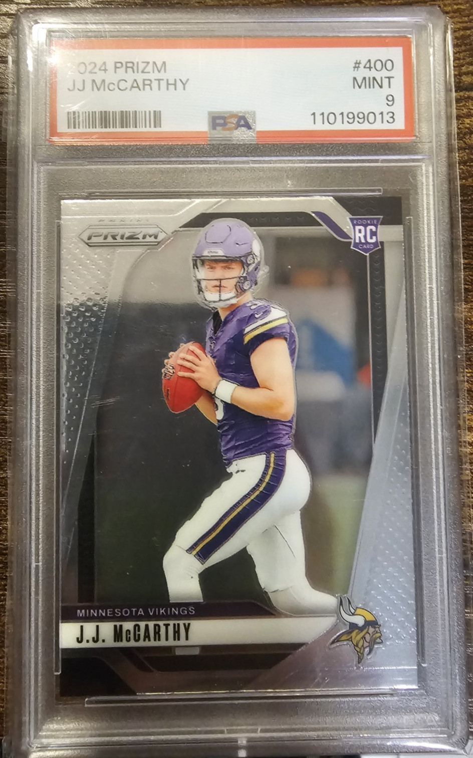 2024 PANINI PRIZM #400 JJ McCARTHY (Rookie/RC)
